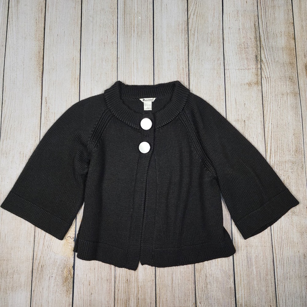 Nygard Womens Black Flowy Sweater (Large)